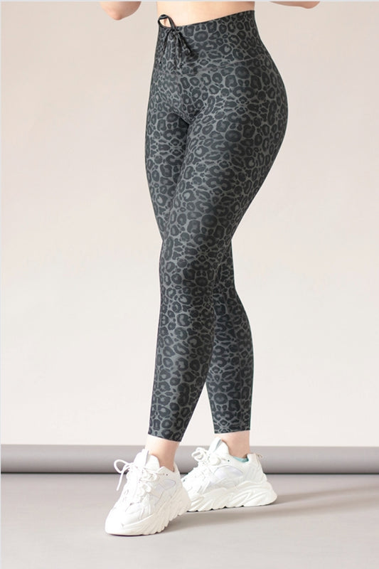 LEGGIN NEGRO GRIS ANIMAL PUSH UP