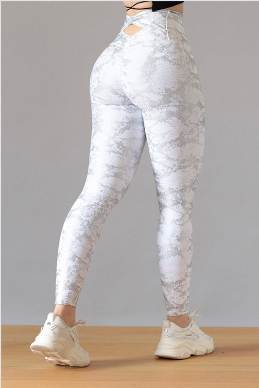 LEGGIN BLANCO PLATA PUSH UP