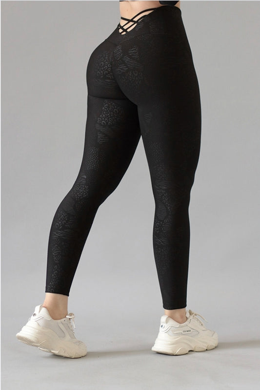 LEGGIN NEGRO BI ANIMAL X PUSH UP