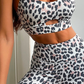 Conjunto Animal Print con Push Up