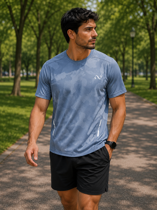 PLAYERA MILITAR MANGA