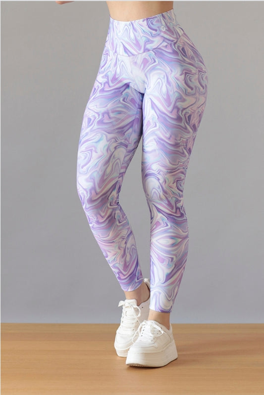 LEGGIN PUSH UP MORADO CARAMELO