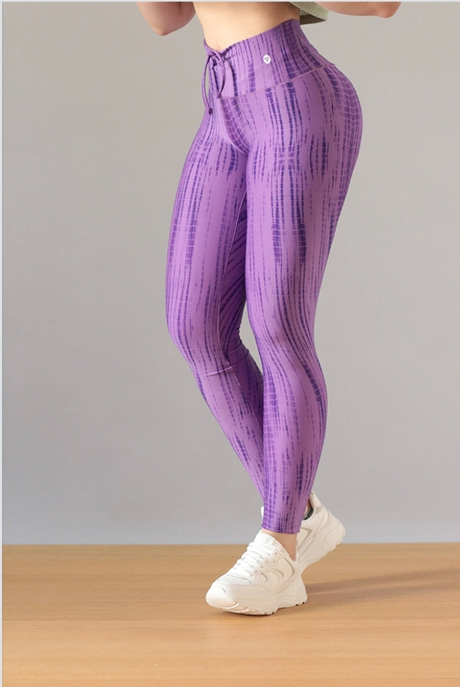 LEGGIN MORADOS PUSH UP