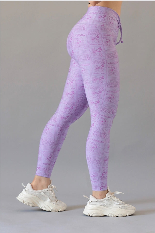 LEGGIN LILA MIKE MOUSE PUSH UP