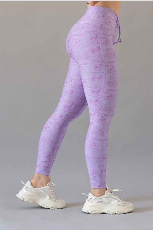LEGGIN LILA MIKE MOUSE PUSH UP
