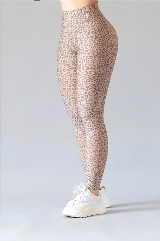 LEGGIN BEIGE CAFE ANIMAL PRIME PUSH UP