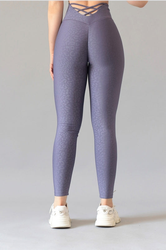 LEGGIN MORADO X PUSH UP