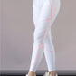 LEGGIN BLANCO LINEA NARANJA