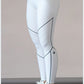 LEGGIN BLANCO LINEA NEGRA