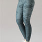 LEGGIN VERDE MILITAR CON CINTA PUSH UP