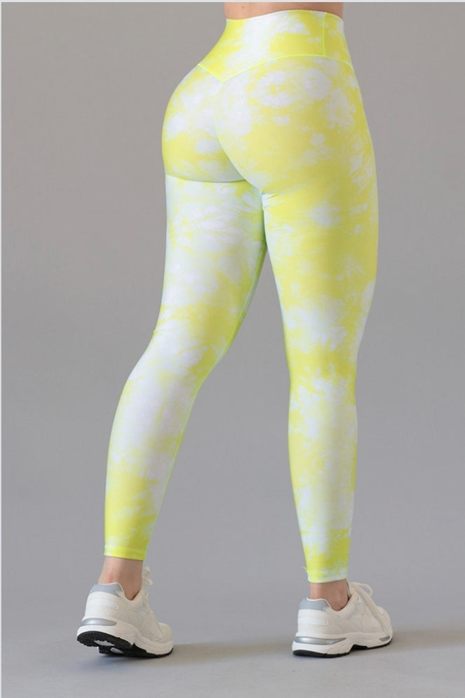 LEGGIN AMARILLO BIBRANTE PUSH UP