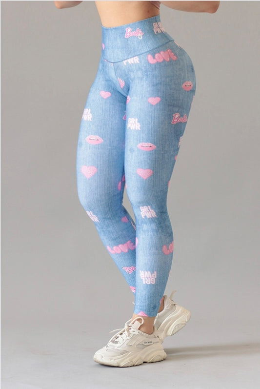 LEGGIN BARBI LOVE PUSH UP