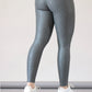 LEGGIN OBSCUERO VINIL PUSH UP