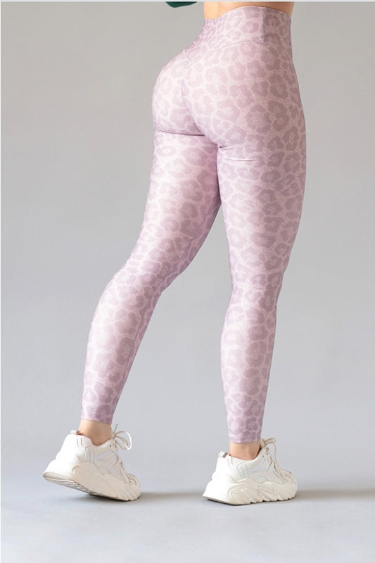 LEGGIN ROSA PASTEL ANIMAL PRIME CON PUSH UP