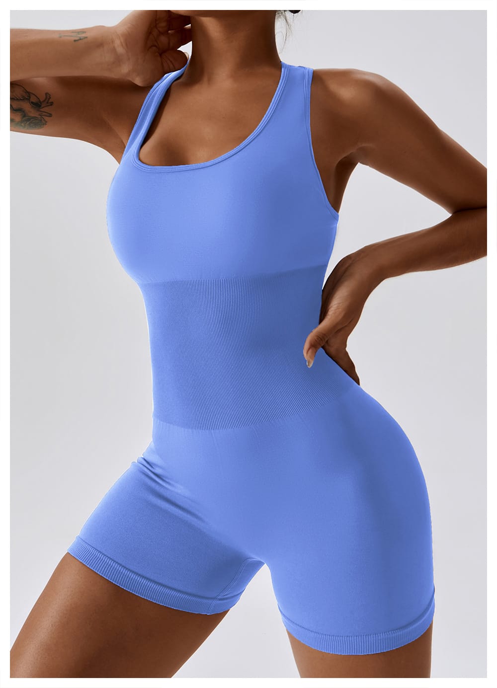 ENTERIZO SHORT CRUZADO