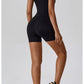 ENTERIZO SHORT MANGA CORTA