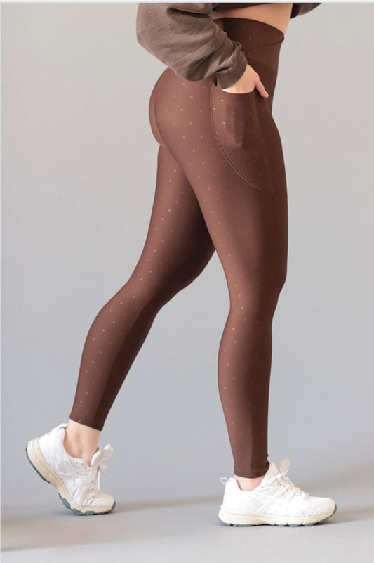 LEGGIN CAFE PUNTOS